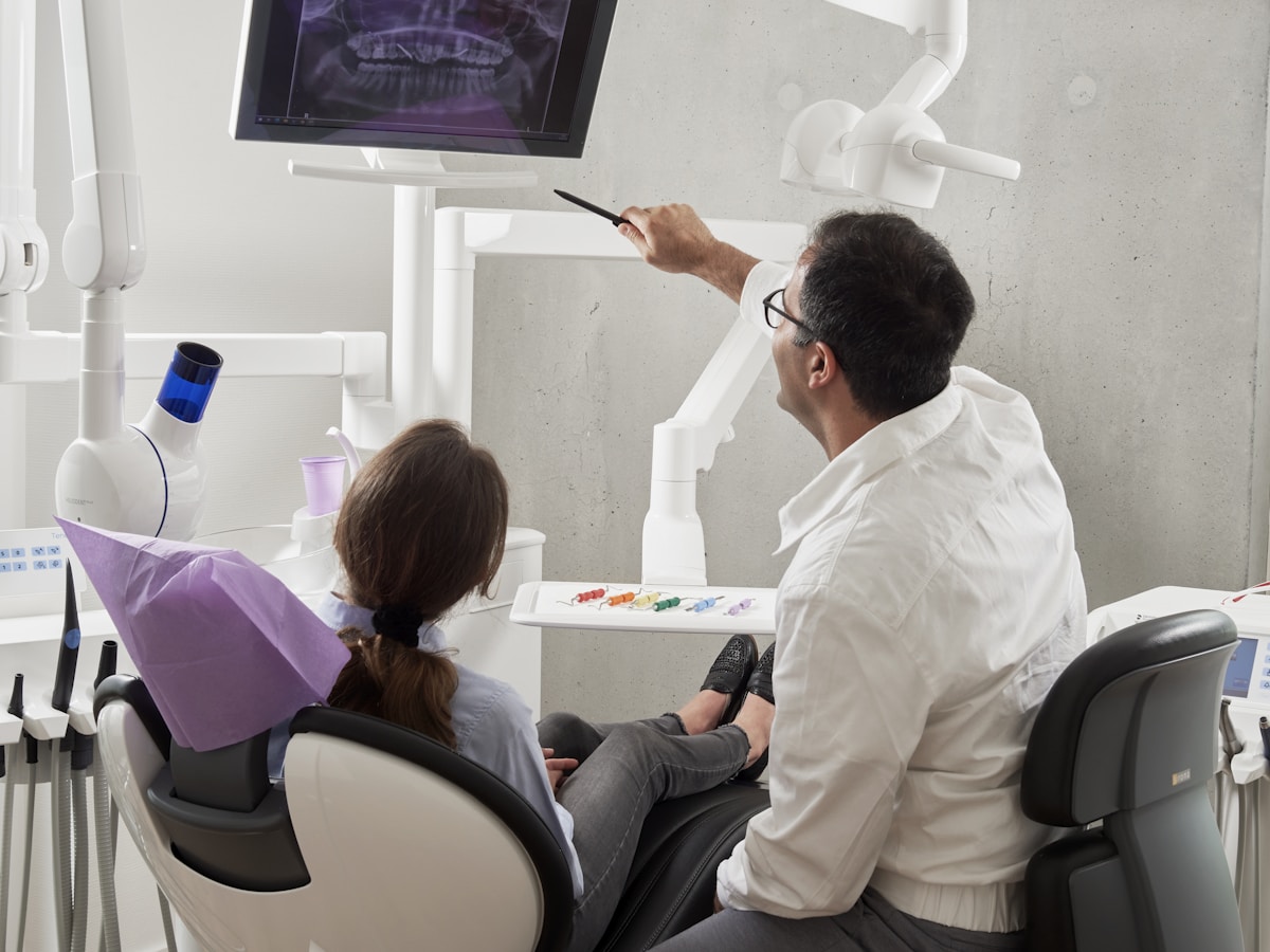 Interior da clínica Orto Sis Medicina Dentária em Vila Nova de Gaia